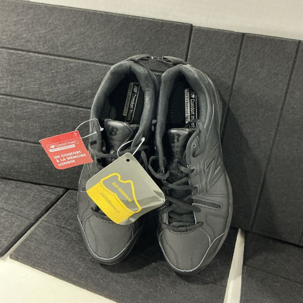 New Balance 608 v5 Black Leather Men's Training Shoes Size 10